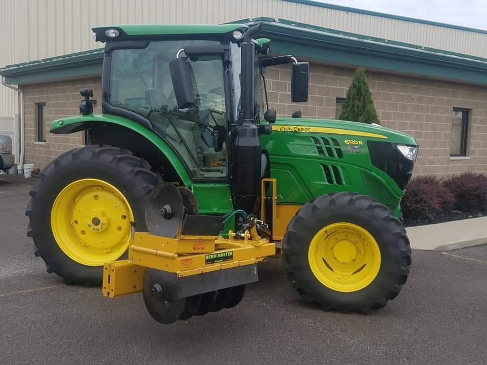 MowMaster Berm Master on John Deere 6120R tractor